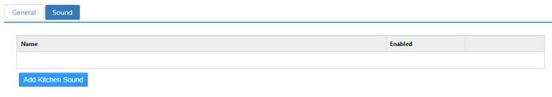 Options > Kitchen > Sounds tab