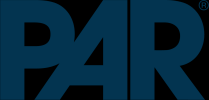 PAR logo mark in dark blue