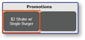 Promotions dialog