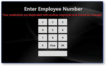 Duplicated credentials warning