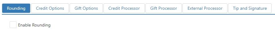 Rounding tab showing an unchecked Enable Rounding checkbox