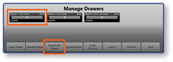Manage Drawers window