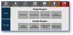 Manager menu