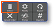 Delete button options