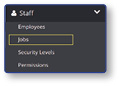 Staff menu