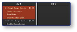 Items selection