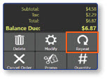 Subtract menu panel