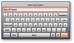 Enter Description keyboard