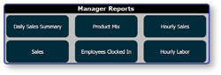 Manager Reports menu options