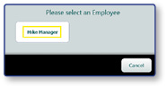 Employee selection dialog