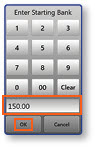 Starting Bank entry